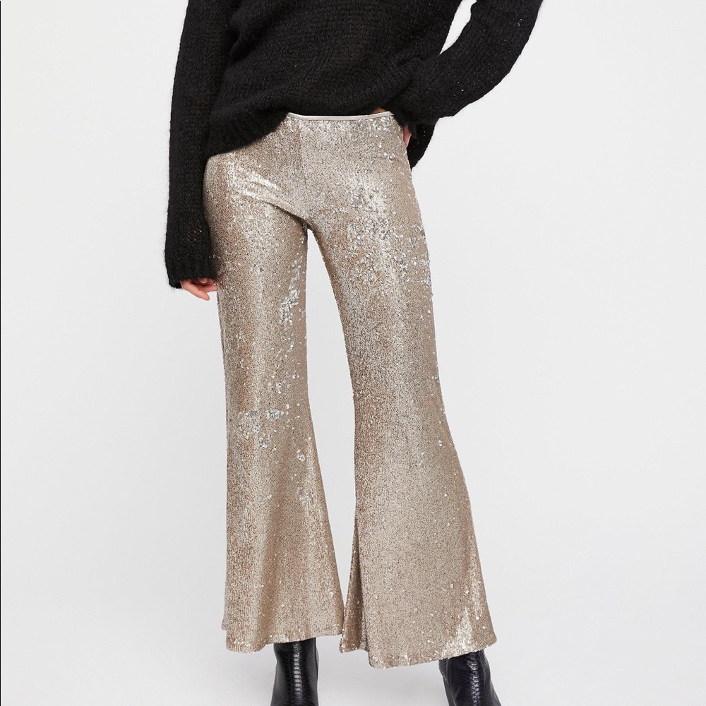 FP Minx Sequin Bell Bottoms
